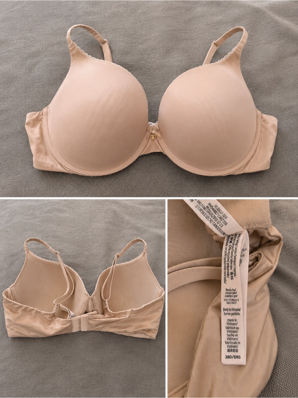 Victoria's Secret Smooth Nude T-Shirt Bra - Light Beige